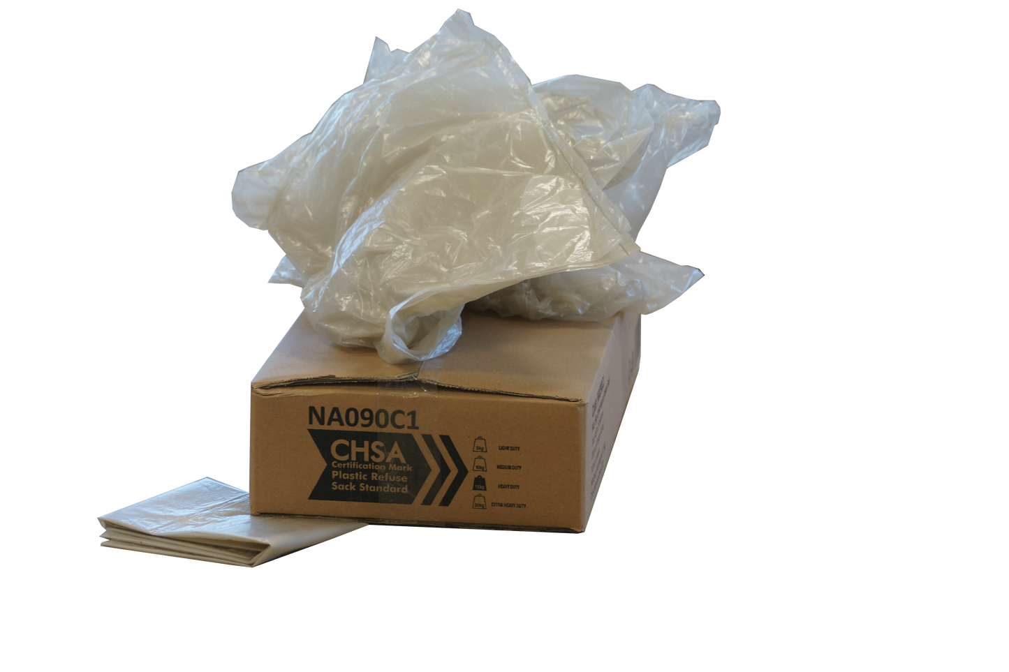Natural Refuse Sacks 90L