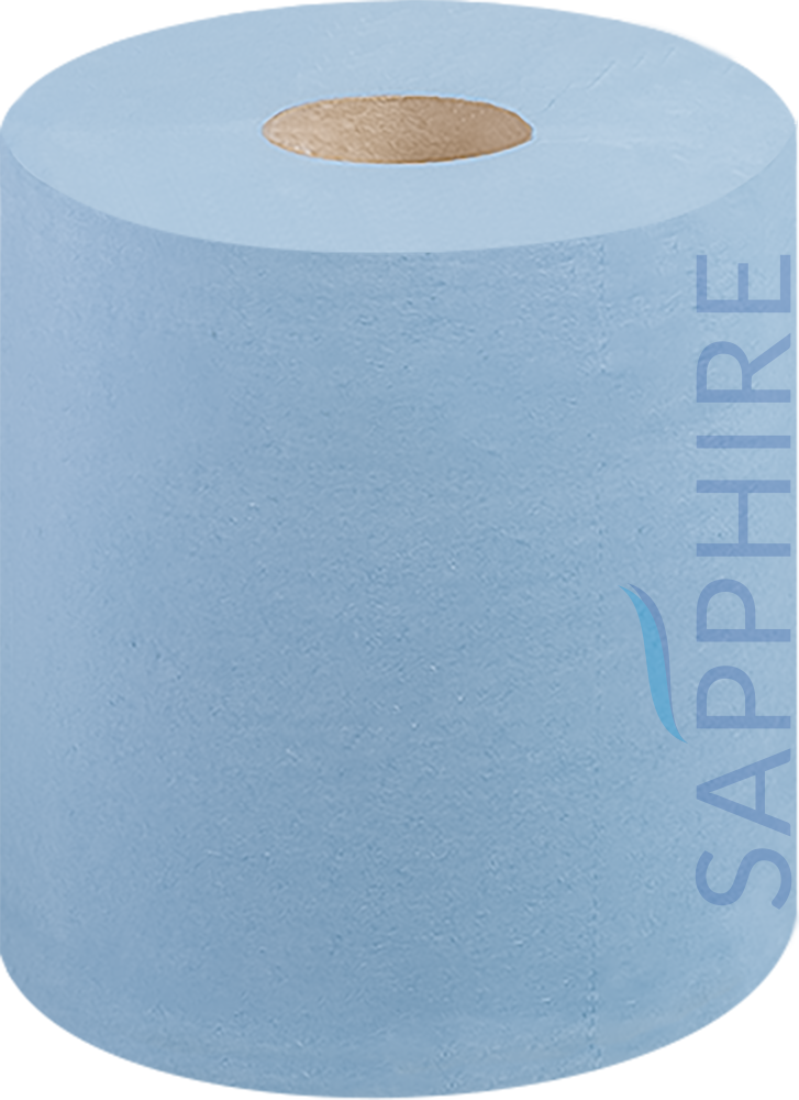 Blue Centrefeed Roll 6 pack