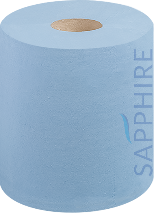 Blue Centrefeed Roll 6 pack